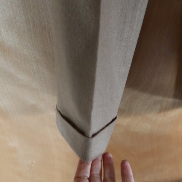 Michael Kors Collection camel/tan pants 100% camel hair sz 4 Made in Italy SOFT! - Picture 8 of 14